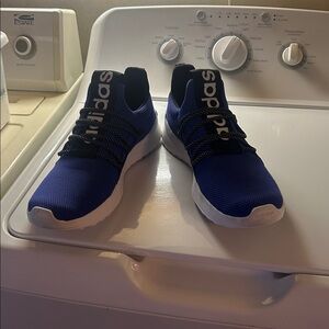 Adidas Men's Blue and Black Sneakers